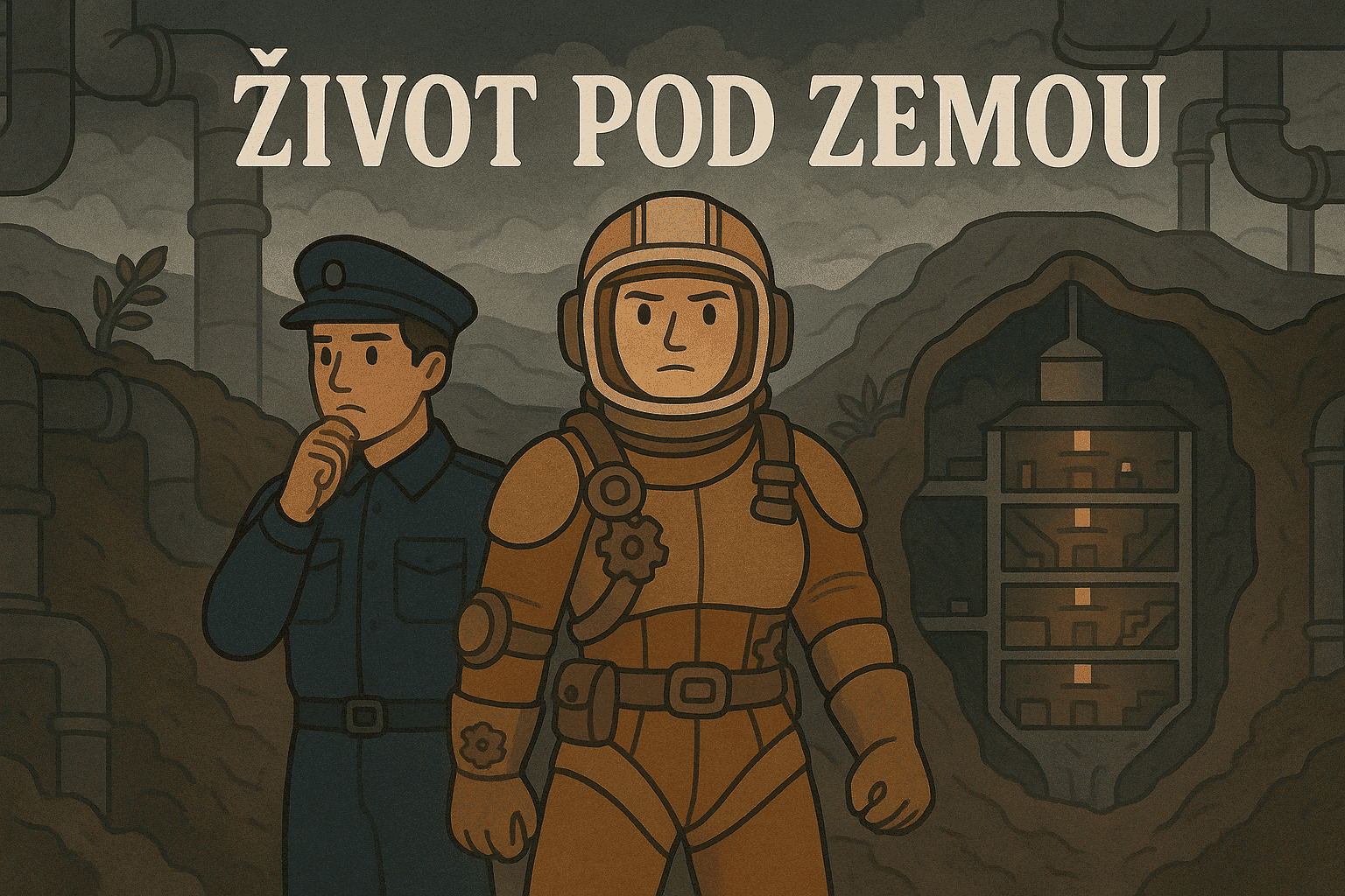 Život pod zemou